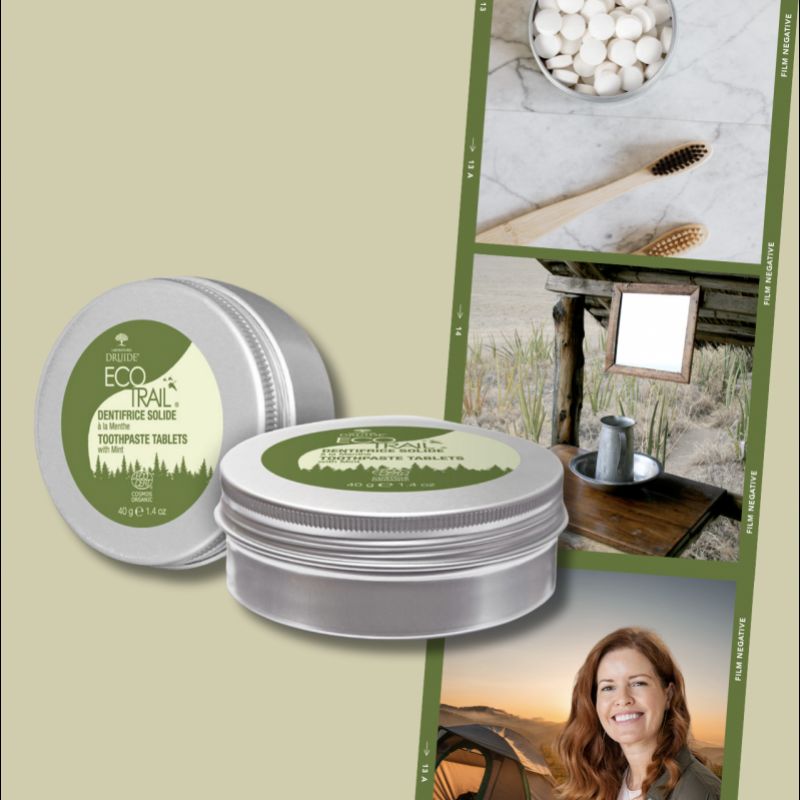 Dentifrice solide bio en pastilles à croquer : alternative naturelle zéro déchet