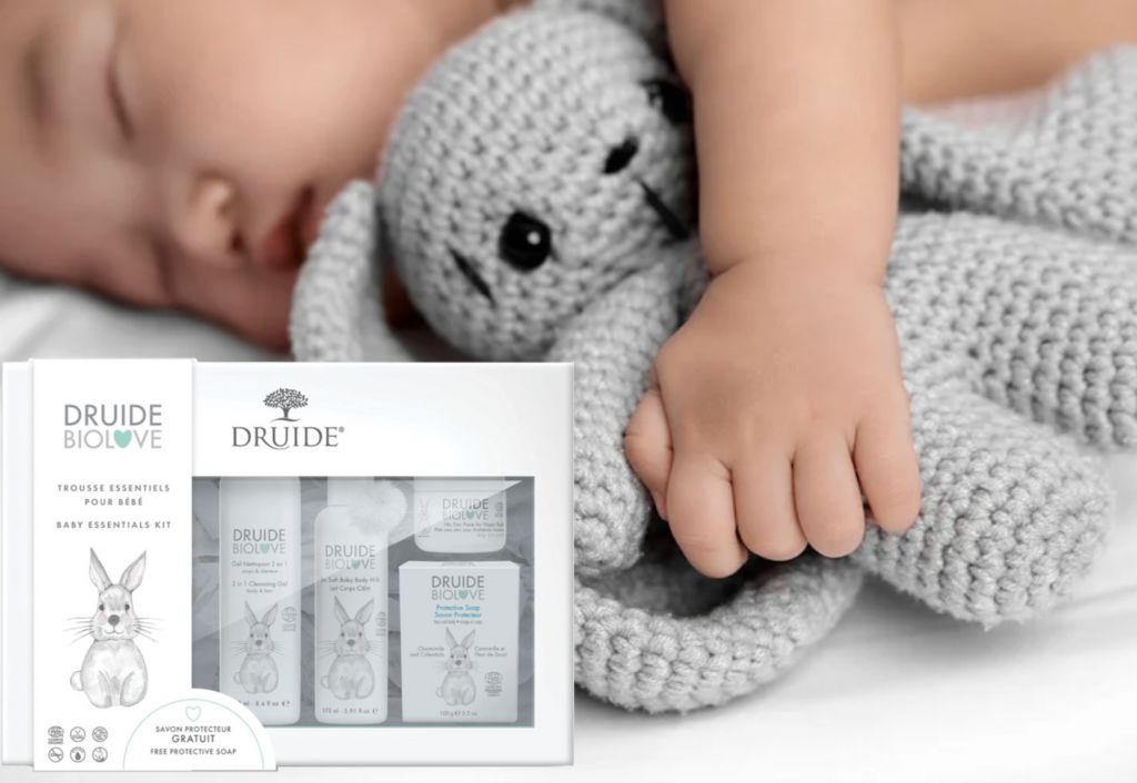 Découvrez 10 produits naturels et Bio de Druide pour chouchouter votre bébé
