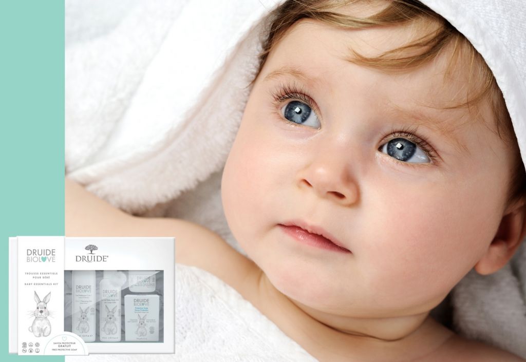 Le Guide essentiel des cosmétiques Druide BioLove pour la toilette de Bébé