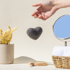 Eponge Konjac et Charbon de bambou purifiant - Druide BioLove