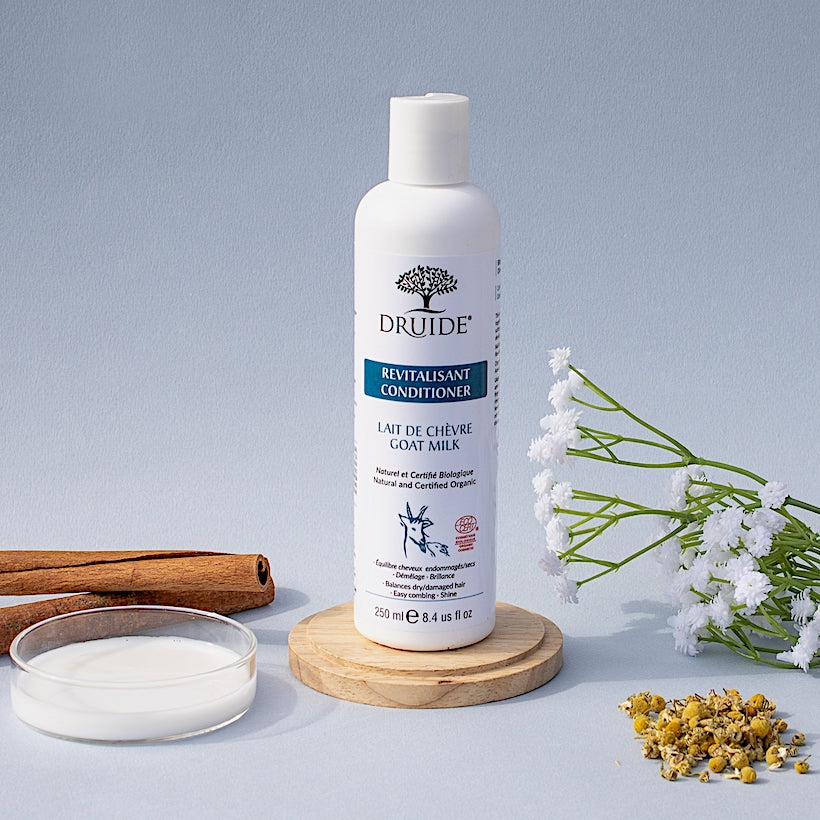 Après-shampoing bio revitalisant au lait de chèvre - Laboratoires Druide