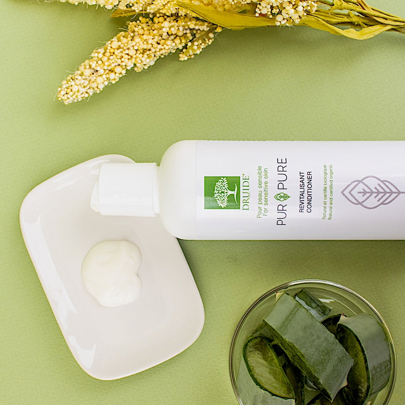 Après-shampoing bio sans parfum, hypoallergénique - Druide Pur&Pure