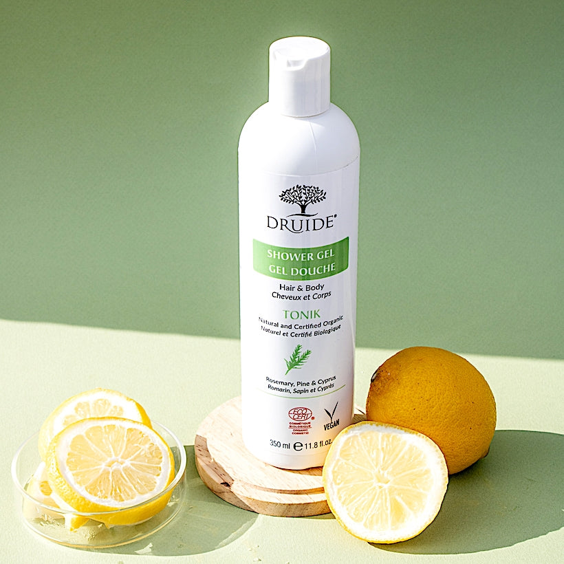 Gel douche bio tonifiant et raffermissant - Druide
