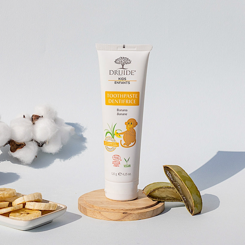 Dentifrice enfant bio, banane - 120 ml - Laboratoires Druide