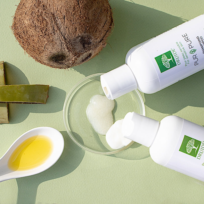 Shampoing bio sans parfum et Revitalisant Pur&Pure - Laboratoire Druide
