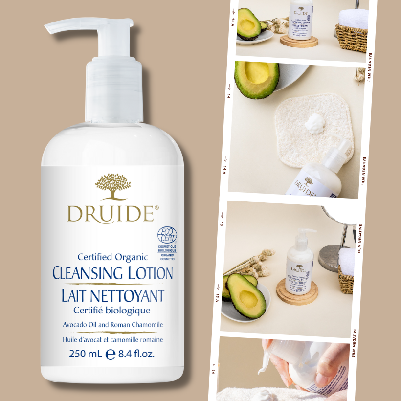 Lait nettoyant visage bio, ultra doux - Laboratoires Druide