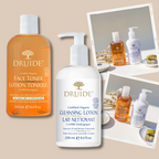 Lait nettoyant & Lotion tonique - Duo visage bio - Druide