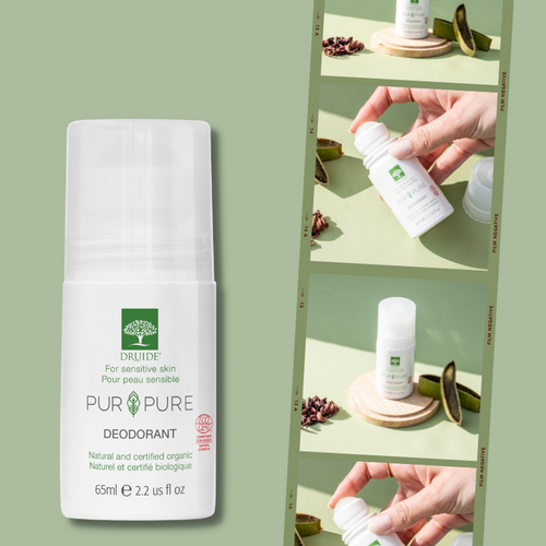 Déodorant bio et hypoallergénique, sans parfum - Druide Pur&Pure