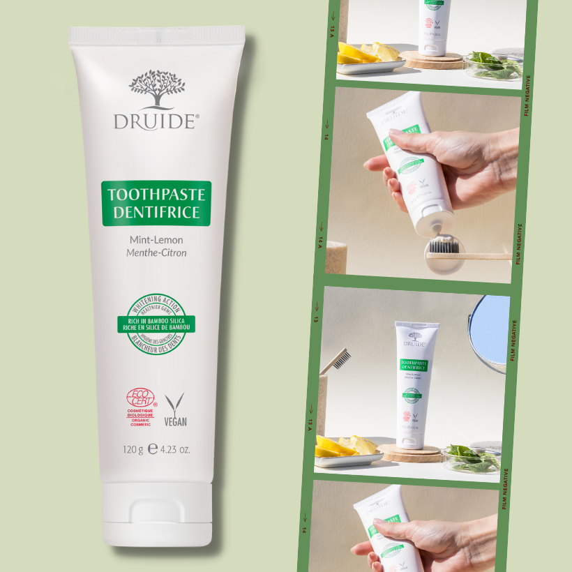 Dentifrice bio Menthe & Citron - 120 ml - Laboratoires Druide