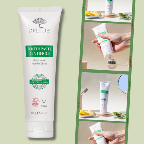 Dentifrice bio Menthe & Citron - 120 ml - Laboratoires Druide