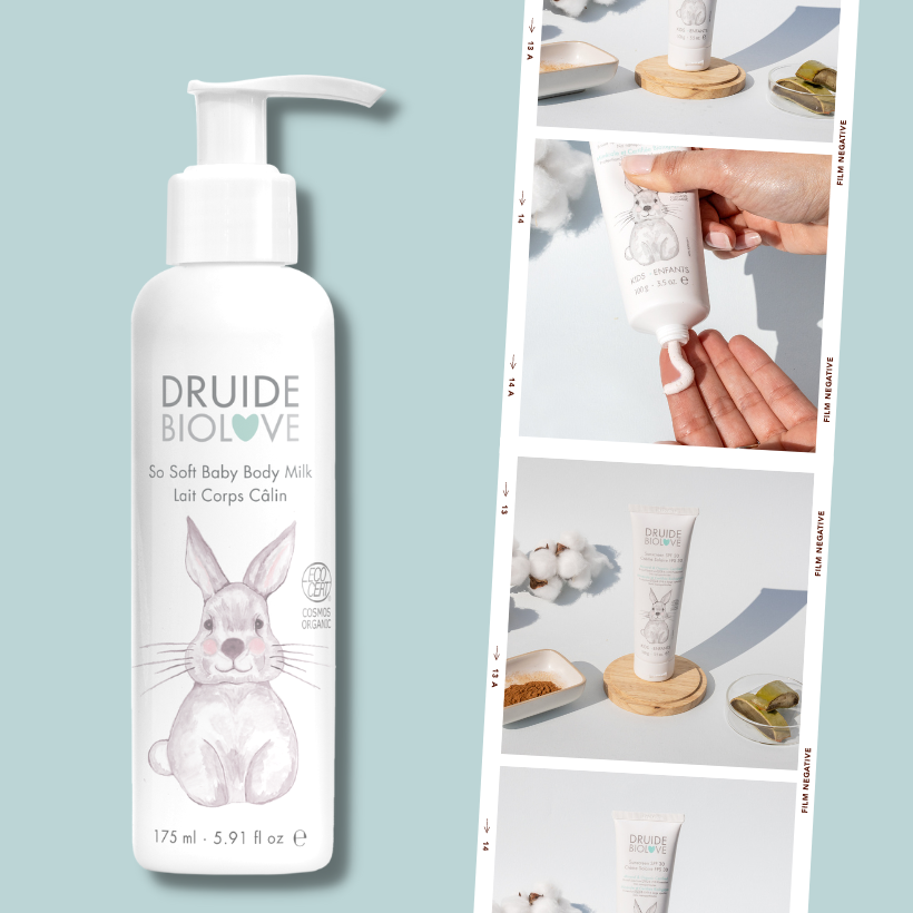 Lait corps bébé bio - Câlin - Druide BioLove