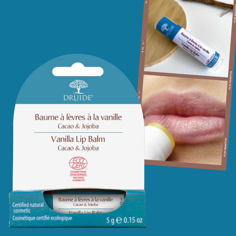 Baume lèvres bio, karité et vanille - Laboratoires Druide
