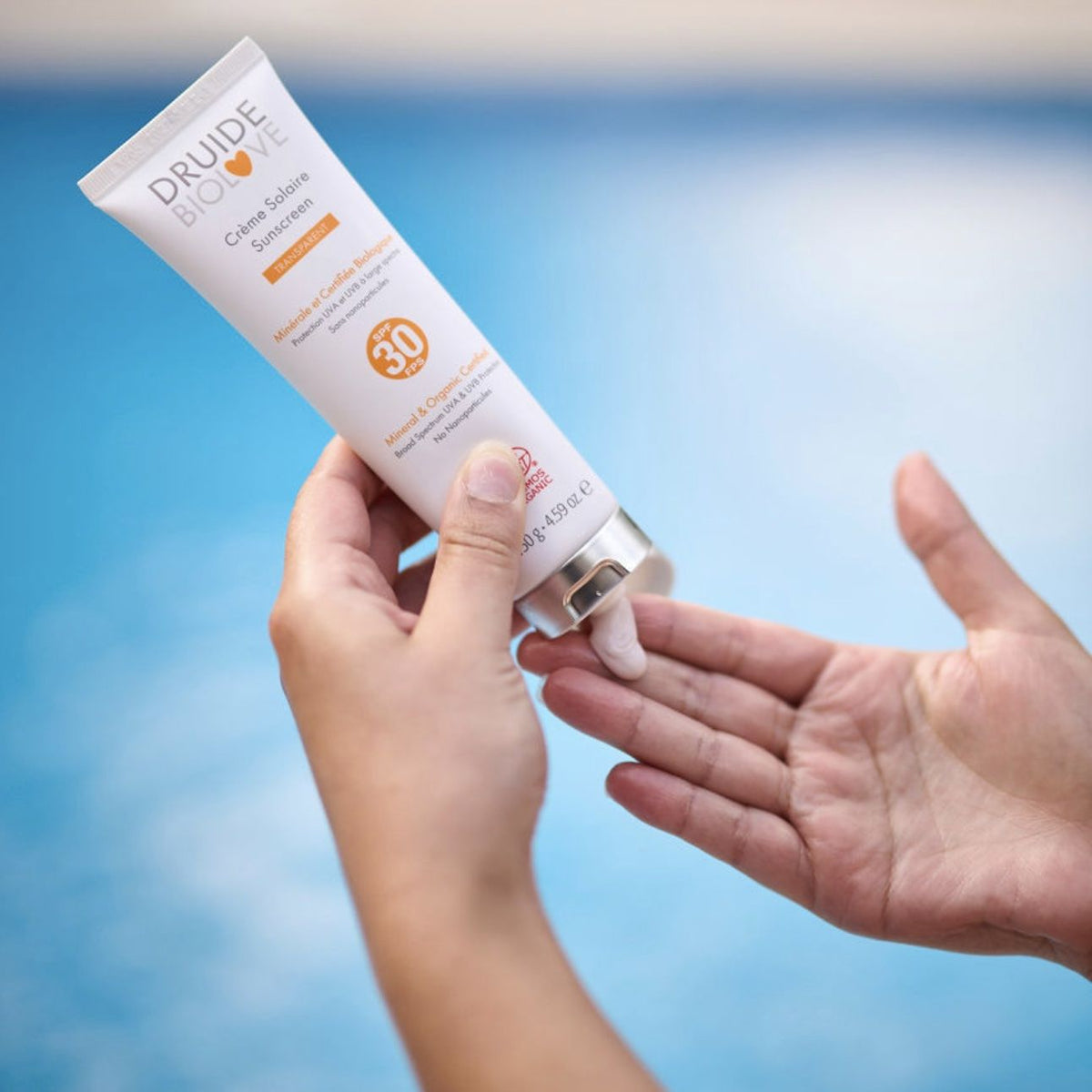 Crème solaire minérale bio SPF 30 - Druide BioLove