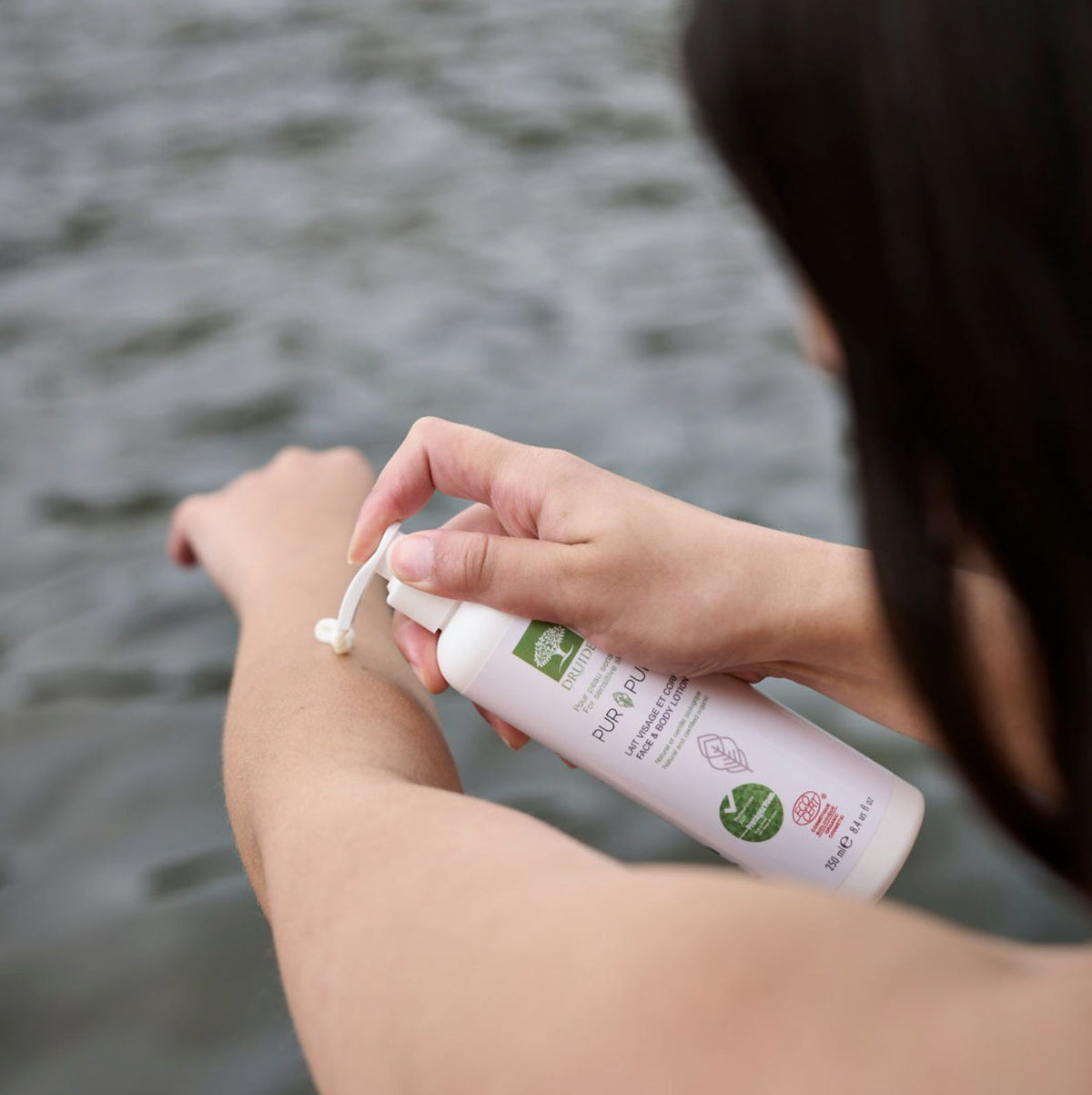 Lait visage et corps bio, hypoallergénique, sans parfum - Druide Pur&Pure