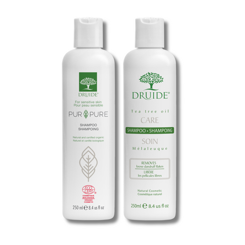 duo shampoings bio dermite séborrhéique – démangeaisons et pellicules cuir chevelu - Laboratoires Druide