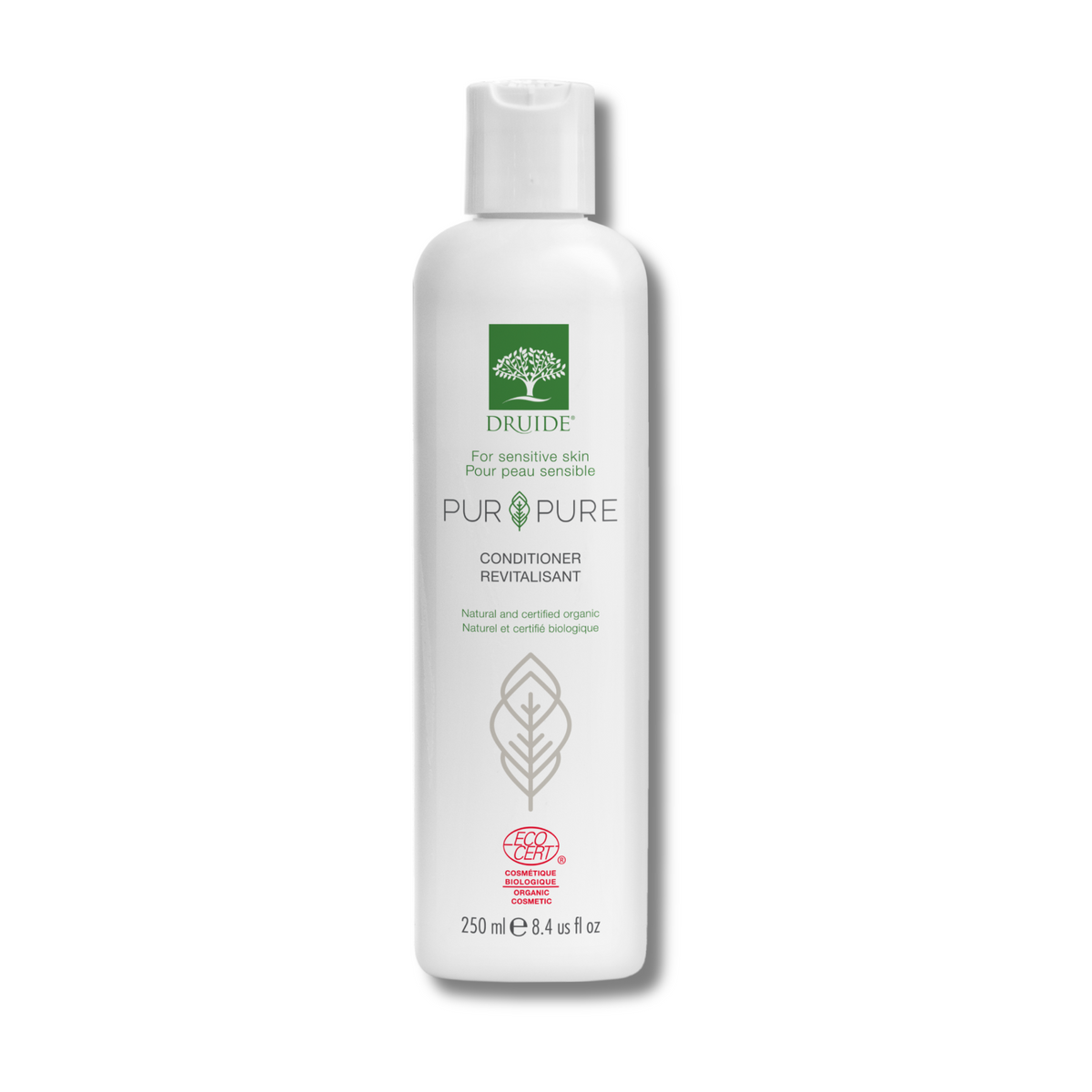 Après-shampoing bio sans parfum, hypoallergénique - Laboratoires Druide Pur&Pure