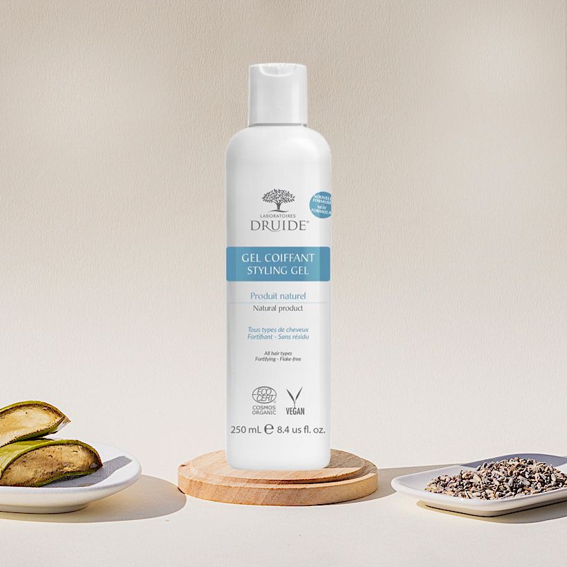 gel coiffant bio cheveux bouclés enfants – Druide